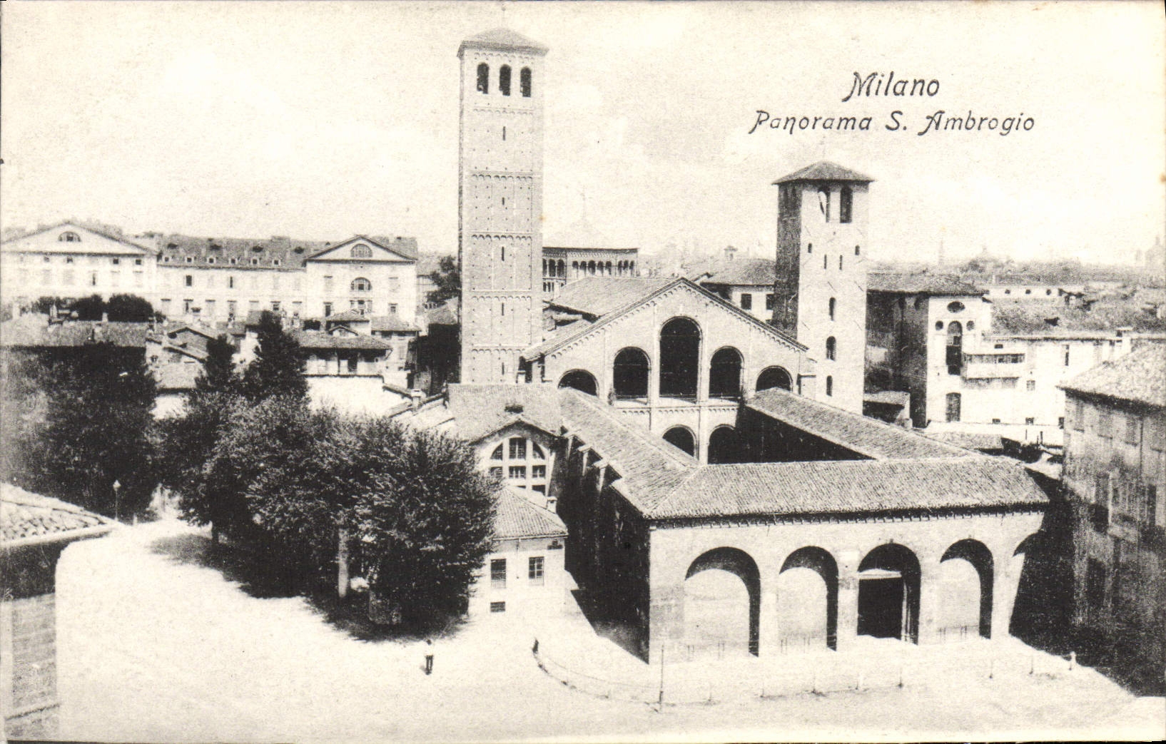 CPA Milano Panorama S Ambrogio