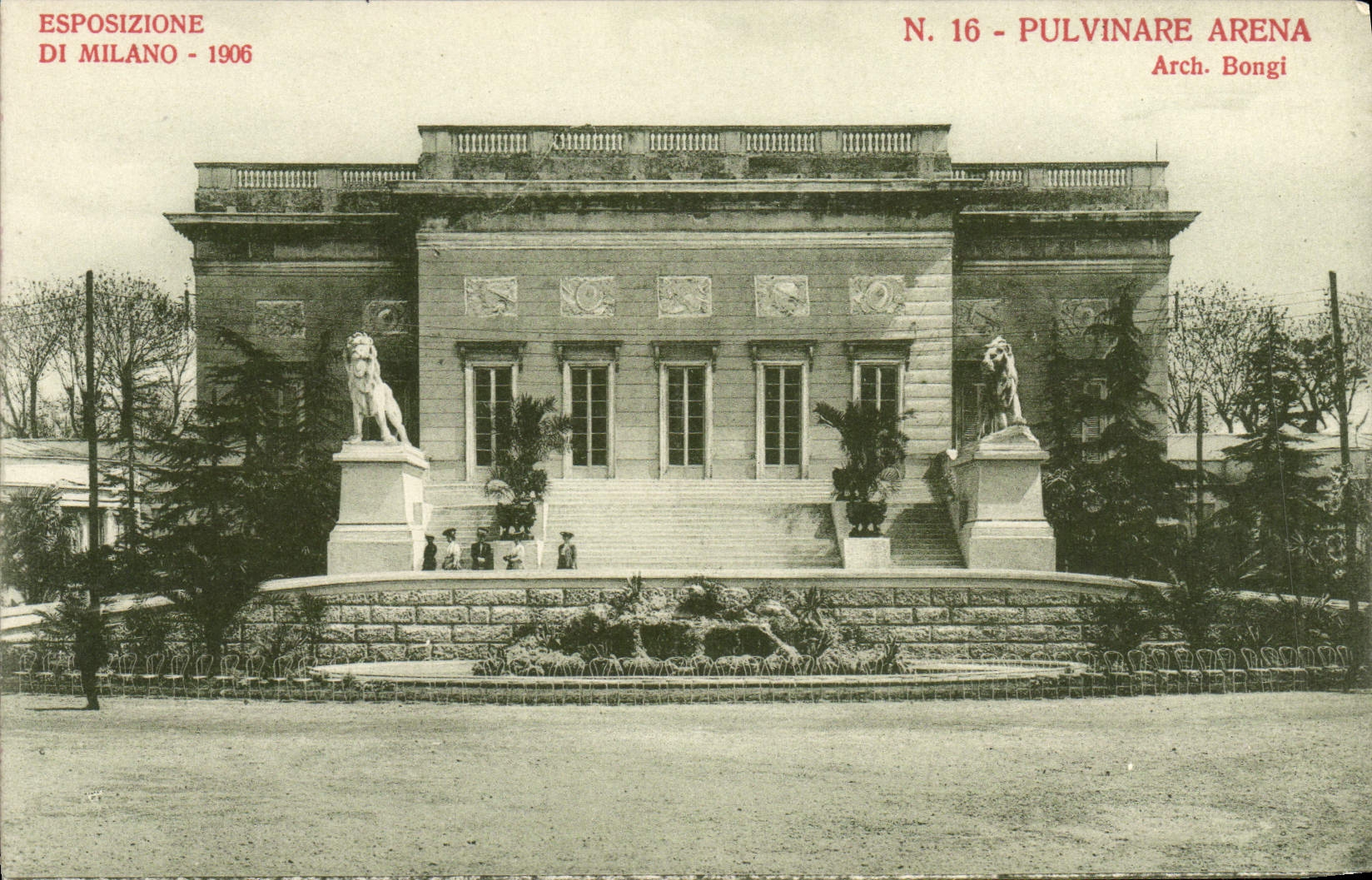 CPA Milano 1906 Pulvinare Arena Lion