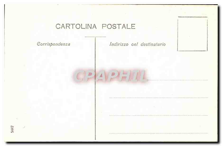 CPA Milano Dettaglio Duomo — Rückseite