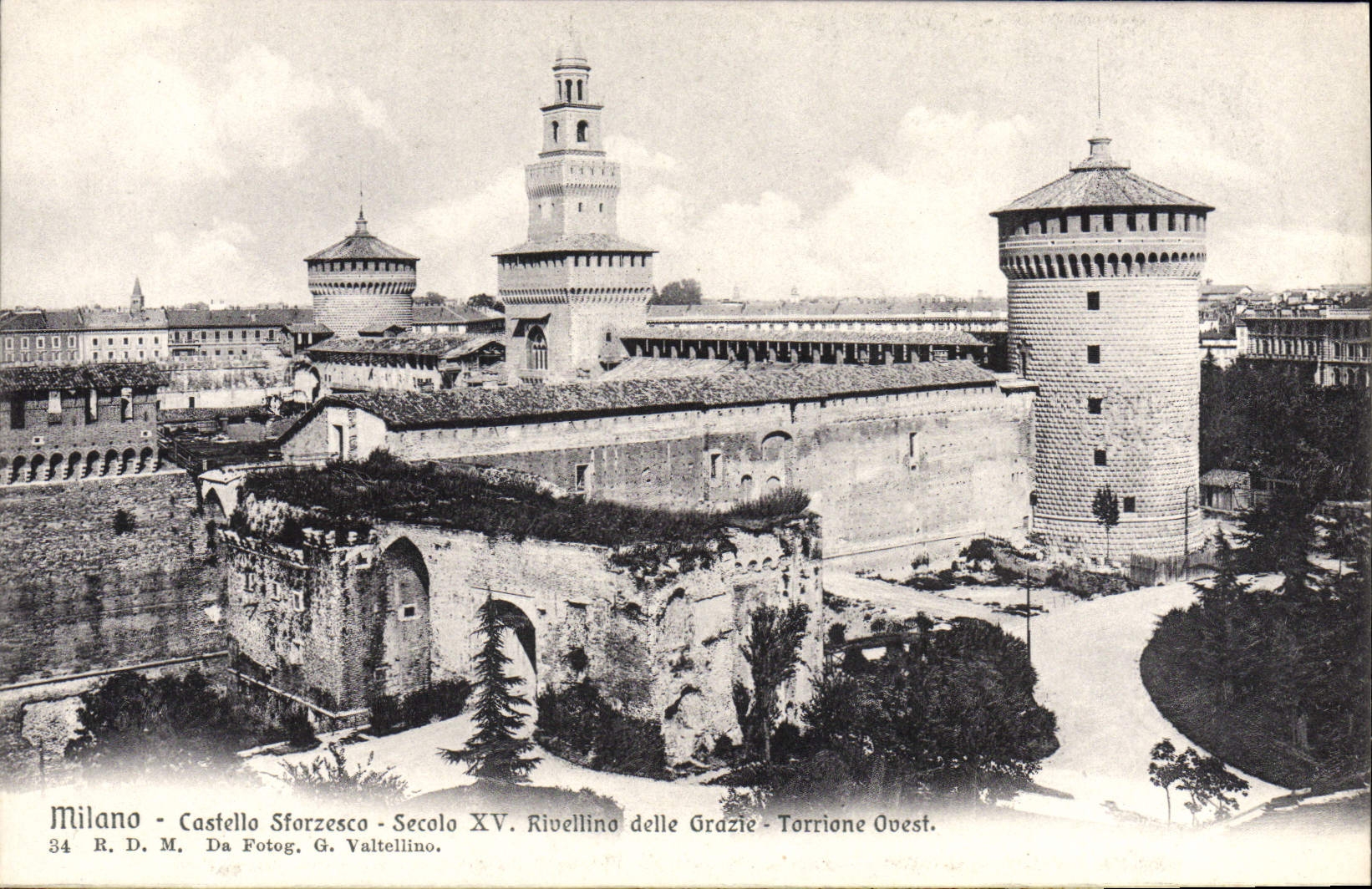 CPA Milon Castello Sforzesca