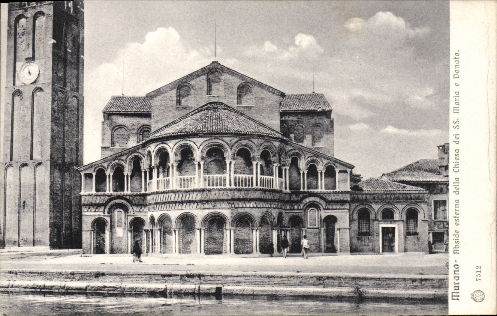 CPA Murano Abside esterna della Chiesa dei SS Maria e Donato