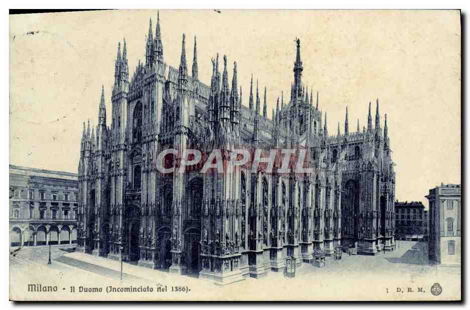 CPA Milon Il Duomo