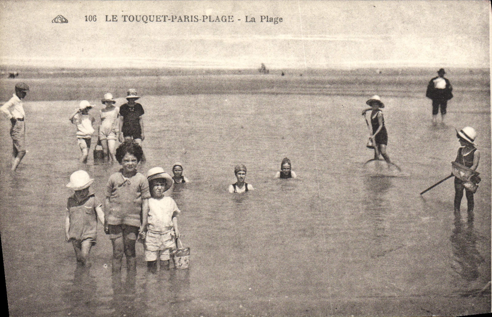 Le Touquet-Paris-Plage - La Plage — éditeur CPAPHIL, n° de série 106