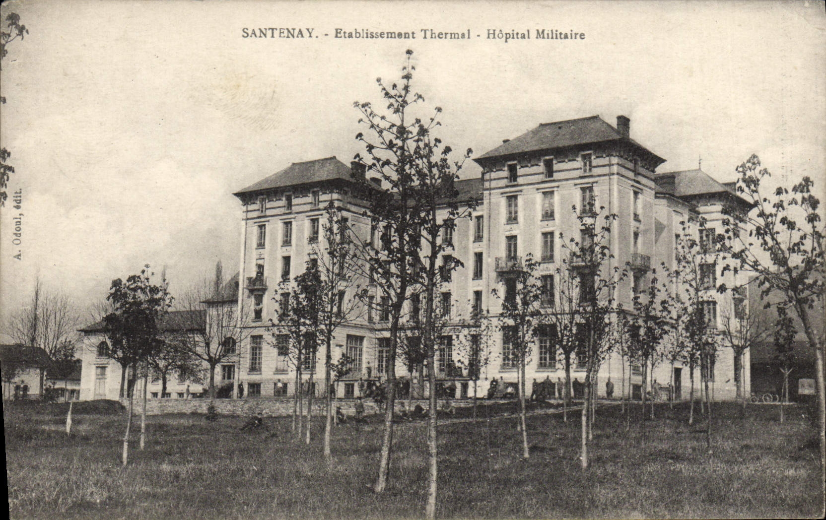 Santenay - Établissement Thermal - Hôpital Militaire — A. Odou, édit.