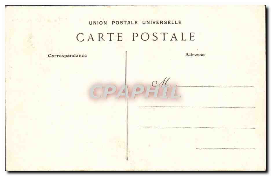 CPA Pointe Du Raz L'Enfer de Plogoff La cheminee du diable — Verso