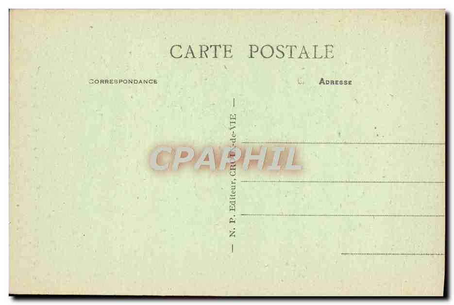 Croix-de-Vie (Vendée) — La Plage au clair de lune — N.P. Editeur, Croix-de-Vie — Rückseite