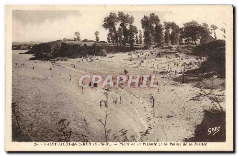 CPA Saint Jacut de la Mer Plage de la Pissotte et la Pointe de la justice