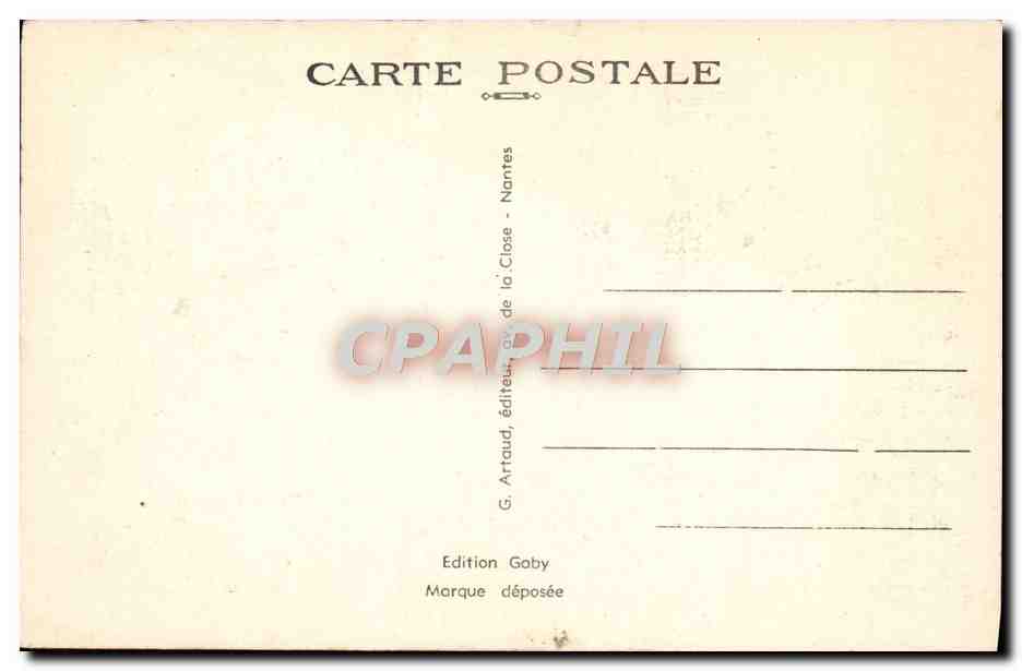 CPA Saint Jacut de la Mer Plage de la Pissotte et la Pointe de la justice — Rückseite