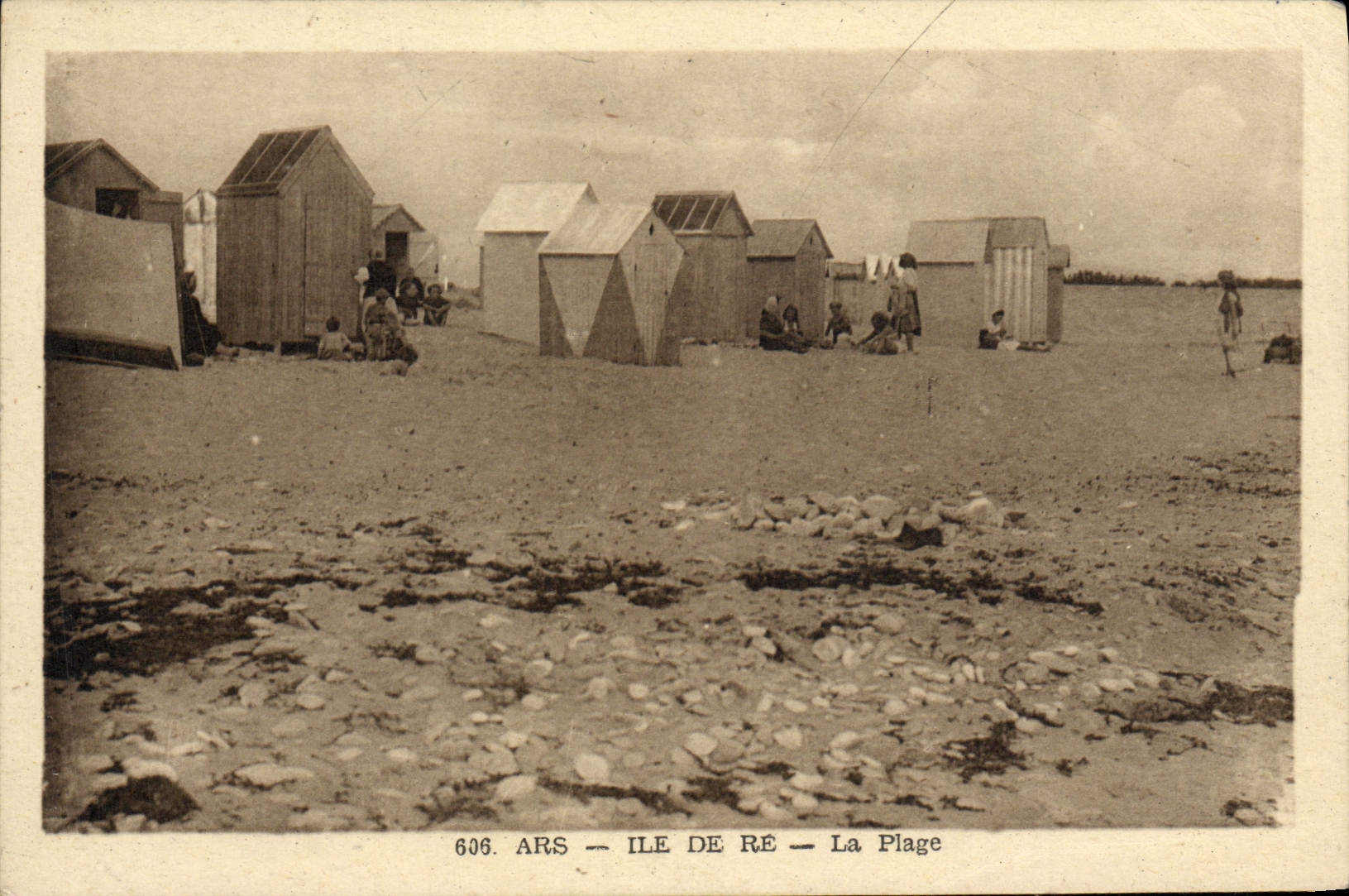 CPA Ars Ile De re La Plage