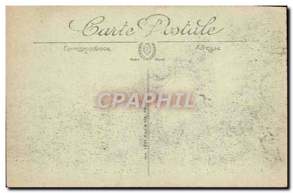 CPA Lourdes Le Funiculaire du Pic du Jer La gare — Verso