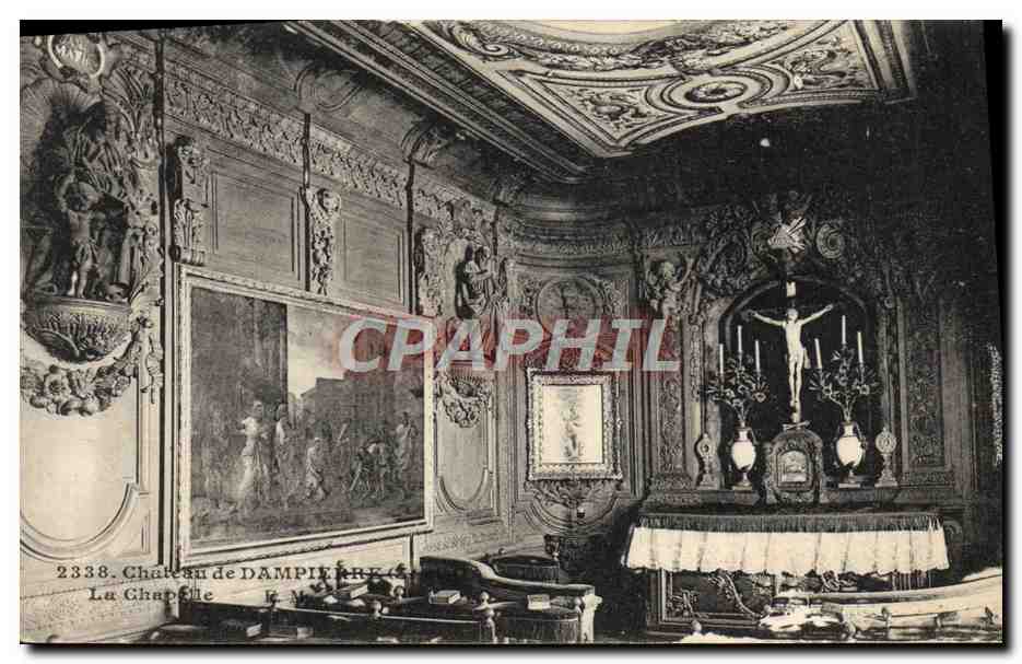 CPA Chateau de Dampierre La Chapelle