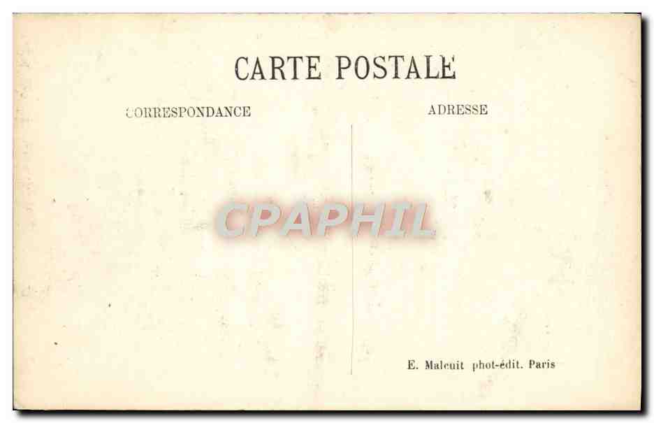 CPA Chateau de Dampierre Petit salon — Back