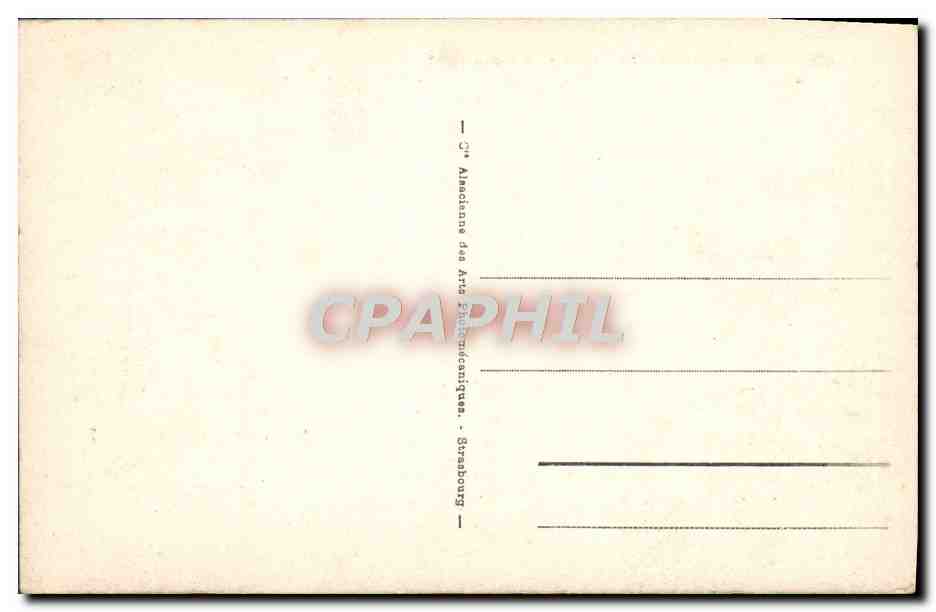 CPA Lourdes La Vallee et le Gave — Verso