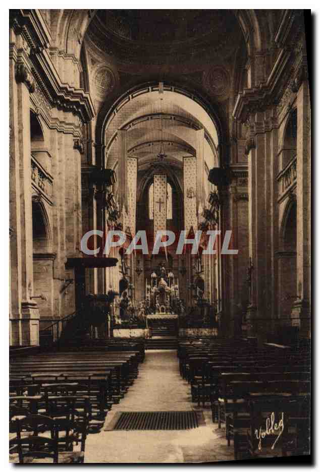 CPA Dax Interieur de la Cathedrale