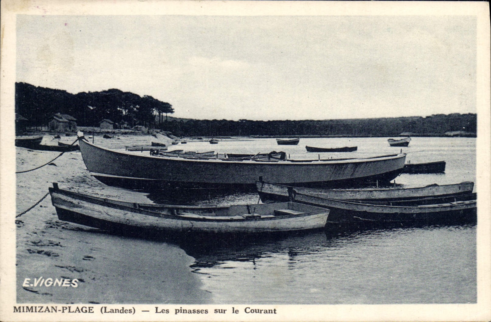 CPA Mimizan Plage Les Pinasses Sur le Courant