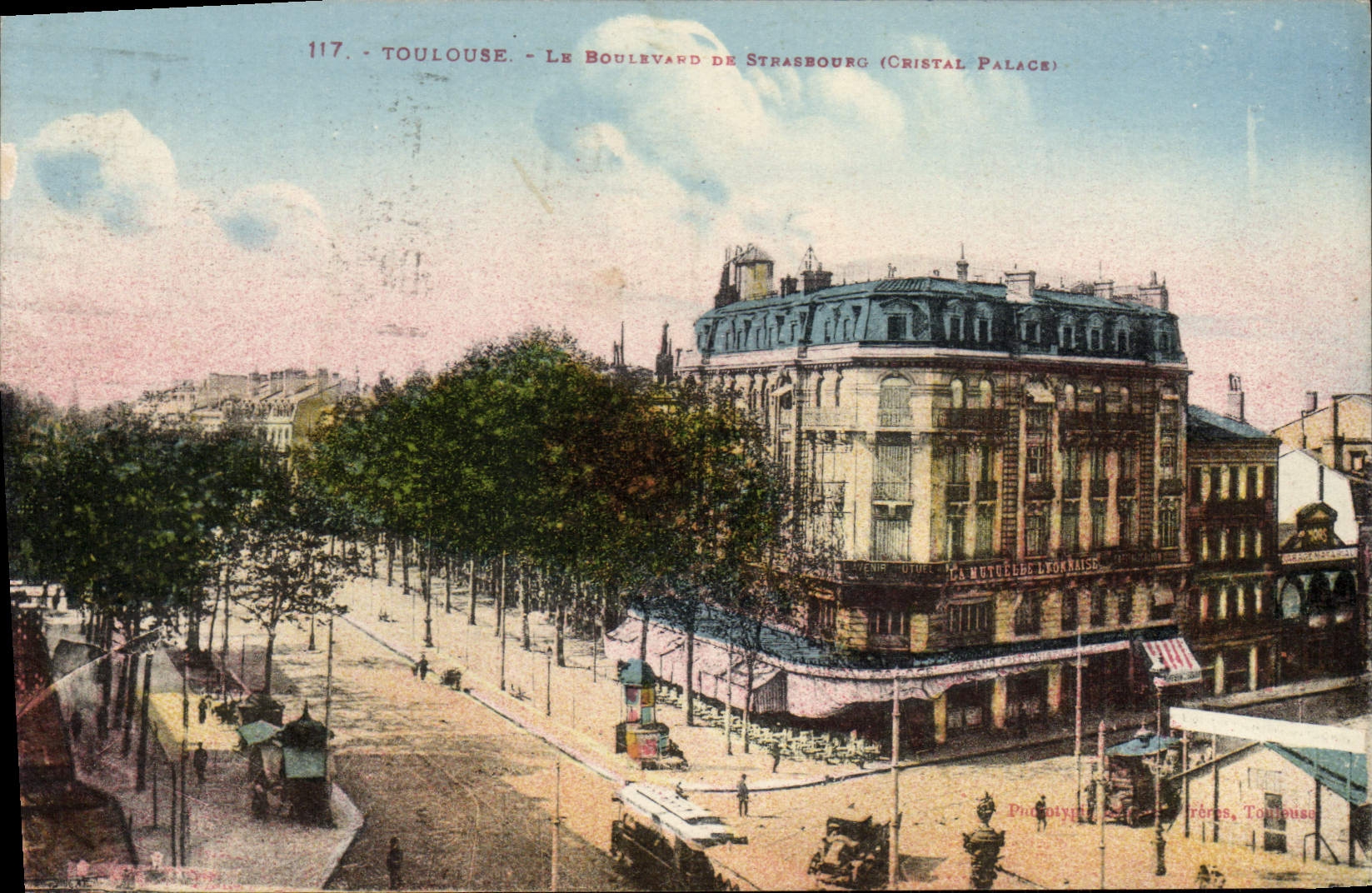 CPA Toulouse Le Boulevard De Strasbourg Crisal palace