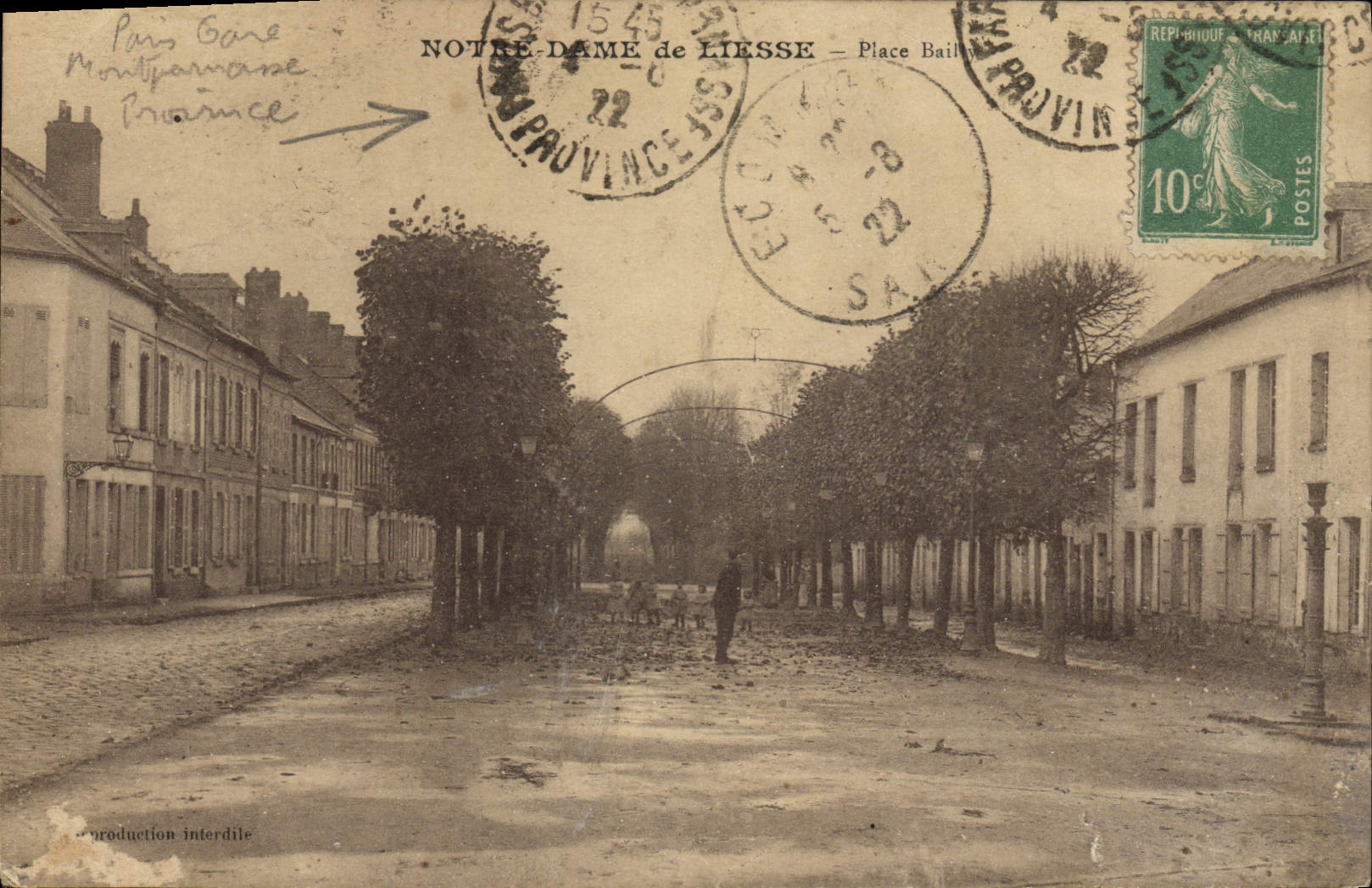 Notre-Dame de Liesse — Place Bailly — éditeur Production interdile