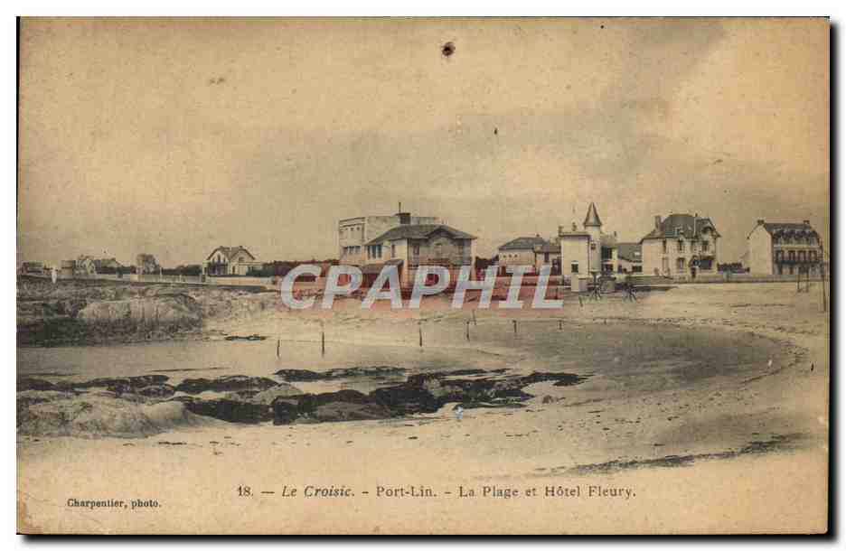 CPA Le Croisic Port Lin La Plage et Hotel 