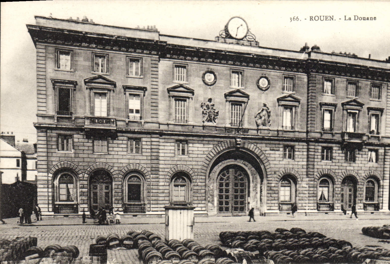 CPA Rouen La Douane