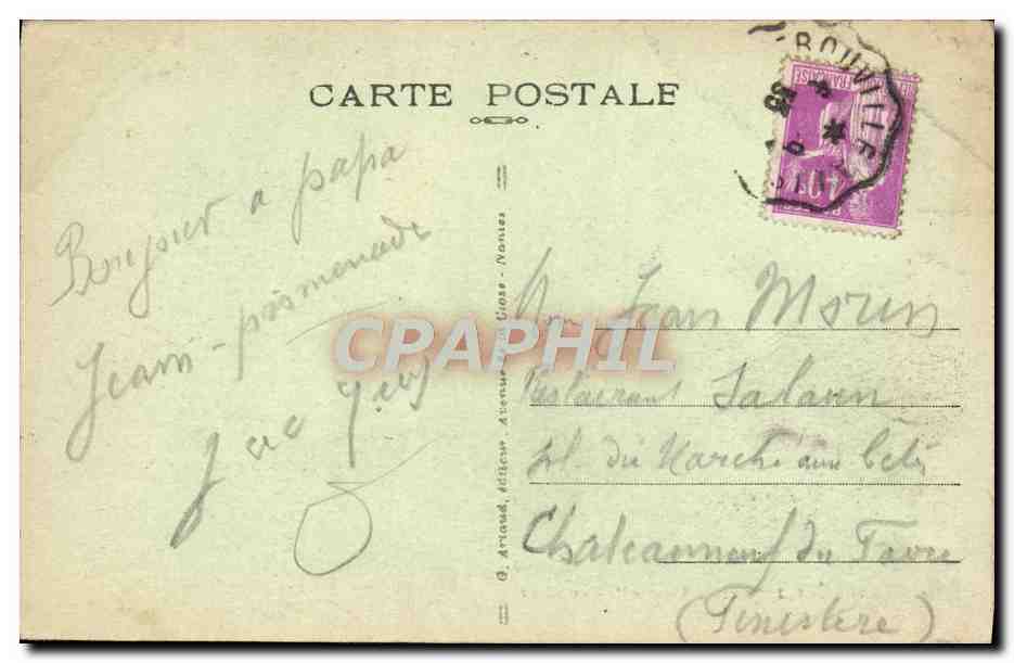 CPA Deauville La Plage Fleure La Plage — Verso
