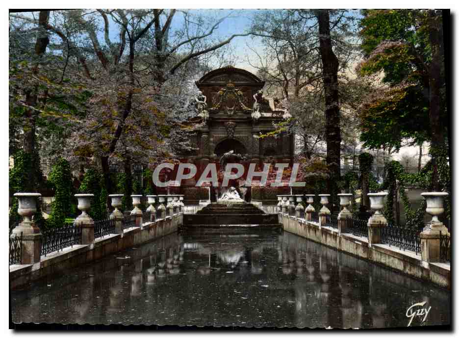CPM Paris Et Ses Merveilles La Fontaine de Medicis