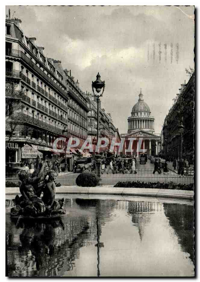 CPM Paris Pantheon Rue Soufflot