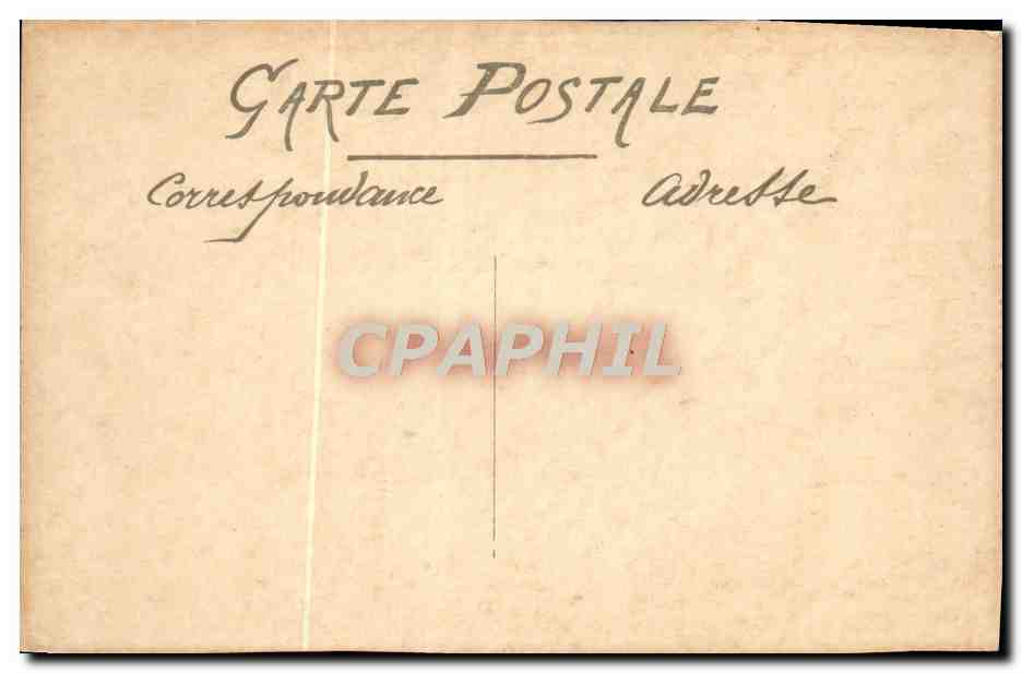 CPA Paris Eglise Saint Gervais — Rückseite