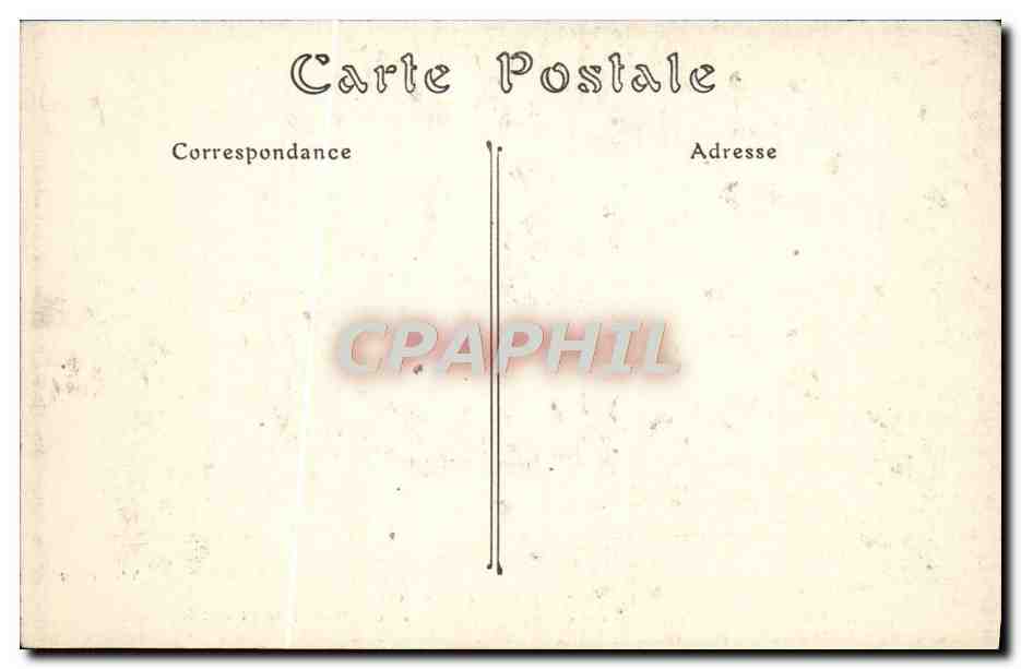 CPA Champagne Interieur d'Une Maison Apres le Bombardement Par les Allemands Militaria — Rückseite