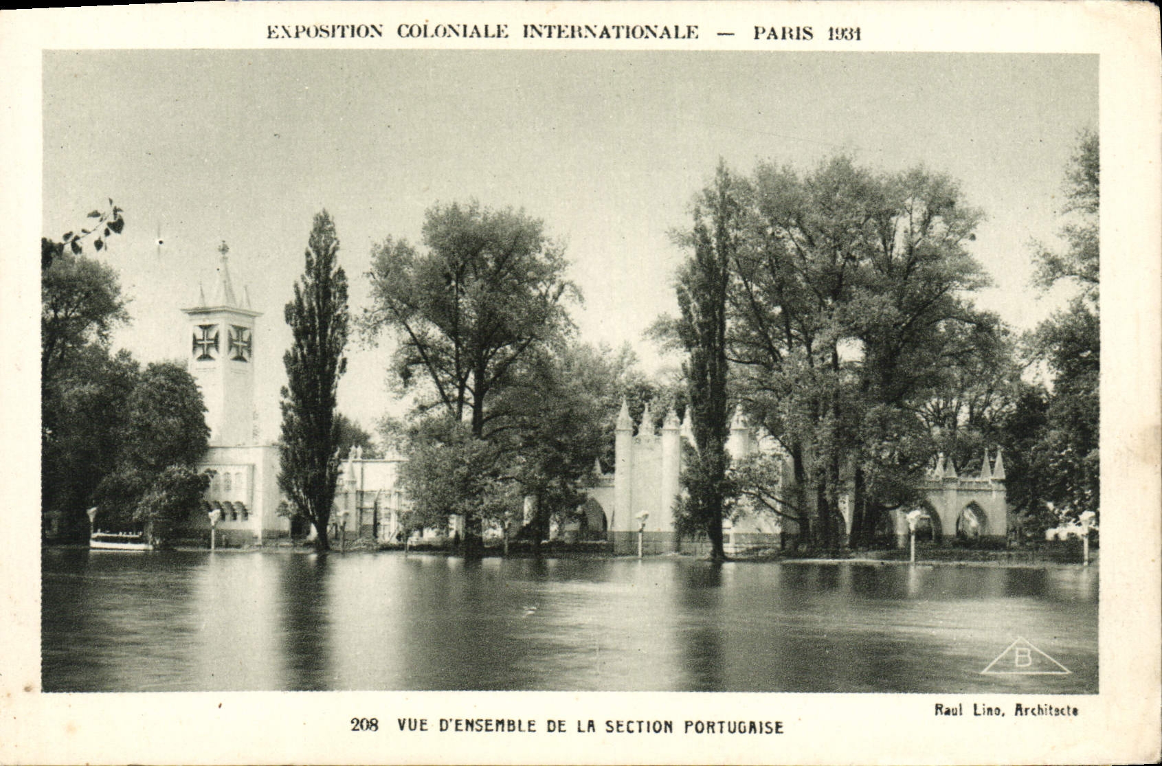 CPA Exposition Coloniale Internationale Paris 1931 Vue d'ensemble de la section pourtugaise