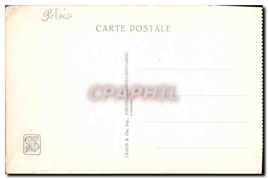 CPA Exposition Coloniale Internationale Paris 1931 Vue d'ensemble de la section pourtugaise — Rückseite