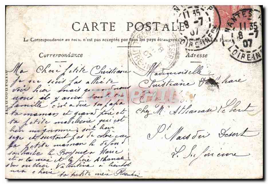 CPA Versailles Bassin Latone Tapis Vert — Verso
