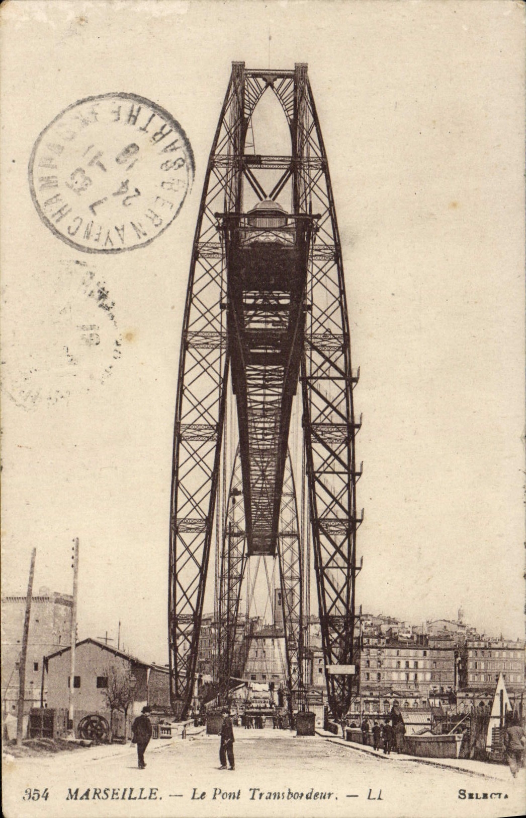 Marseille — Le Pont Transbordeur — LL 954 — Selecta