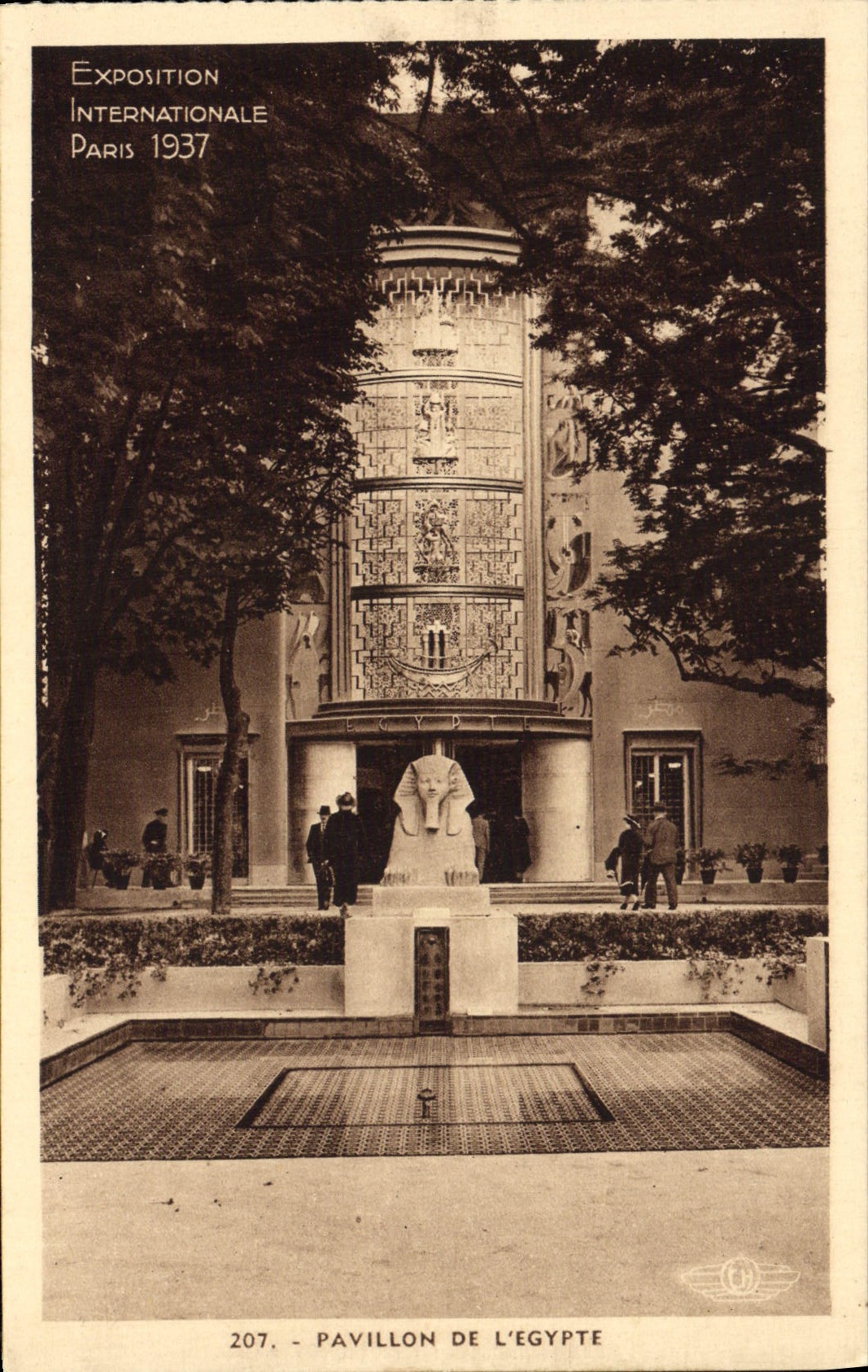 Pavillon de l'Égypte — Exposition Internationale Paris 1937 — H. Chipault, Boulogne-sur-Seine