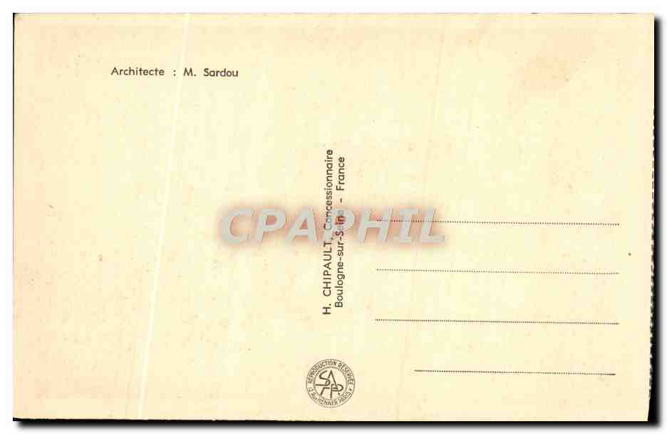 Pavillon du Tourisme — Exposition Internationale Paris 1937 — n° 236 — Reverso