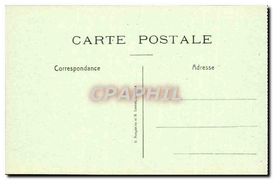 CPA Chemin Des Dames L'Ange Gardien Militaria — Rückseite