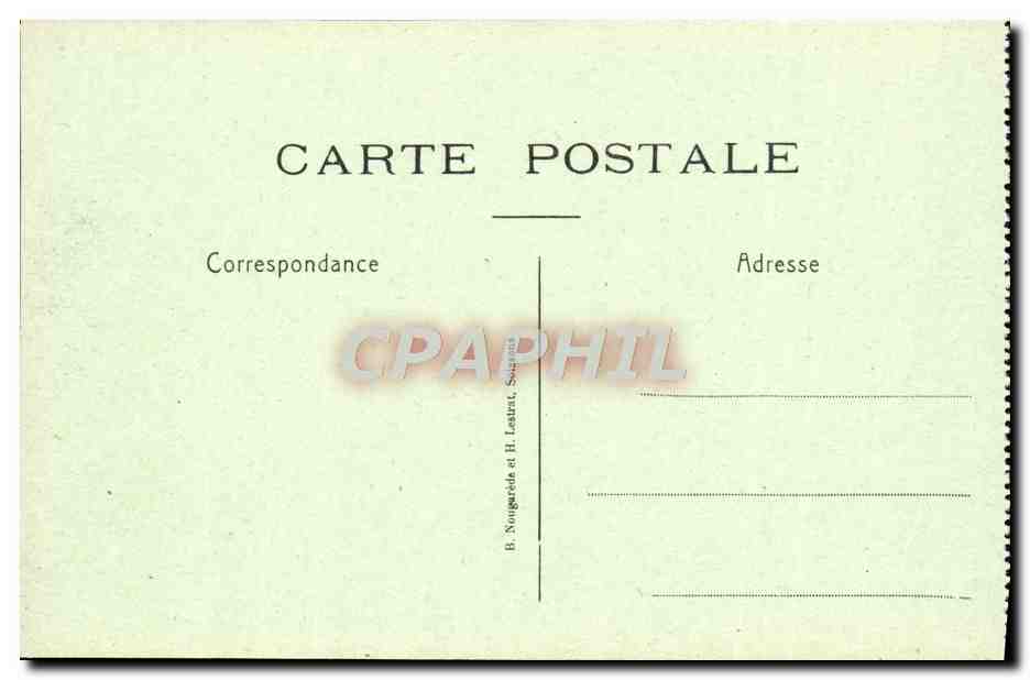 La Vallée de l'Ailette - Au Mont des Singes — B. Nougereide et H. Leaunt, Sceaux — Verso
