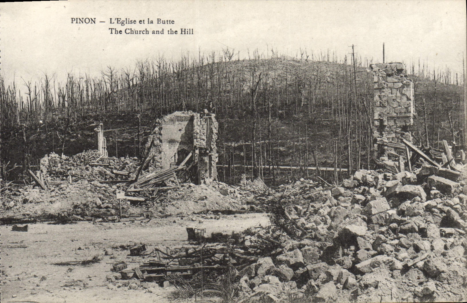 PINON — L'Église et la Butte — B. Nougardé et H. Lestrat, Sallanches