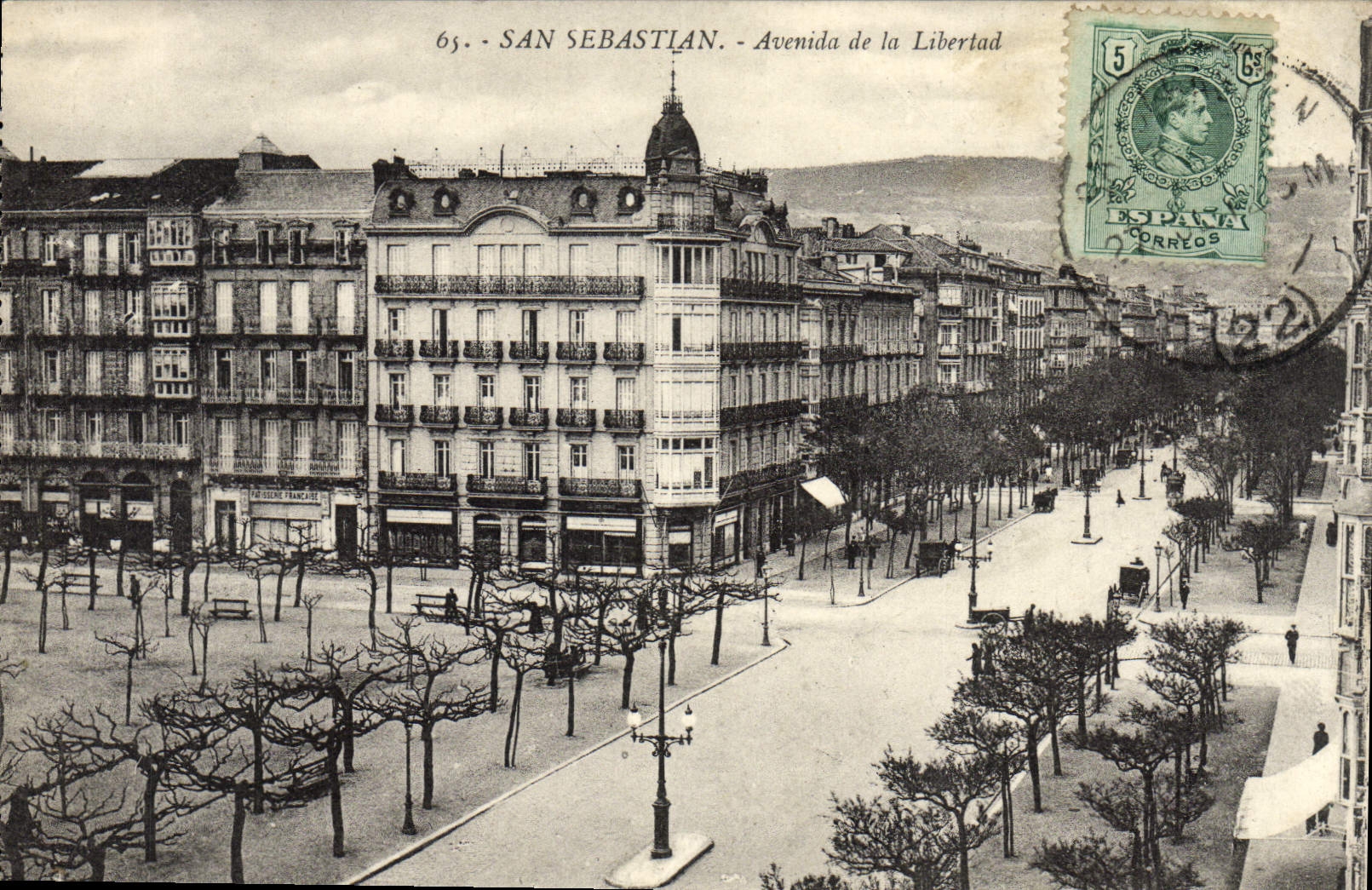 CPA San Sebastian Avenida De La Libertad
