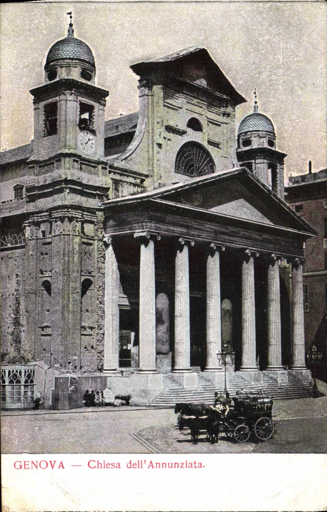 CPA Genova Chiesa Dell Annunziata