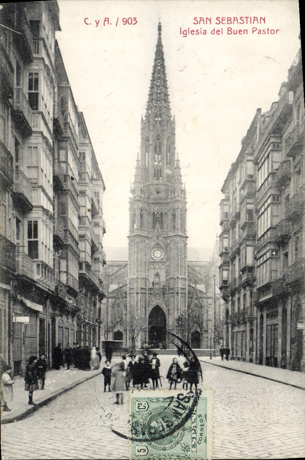 San Sebastián — Iglesia del Buen Pastor — C. y A. / 903