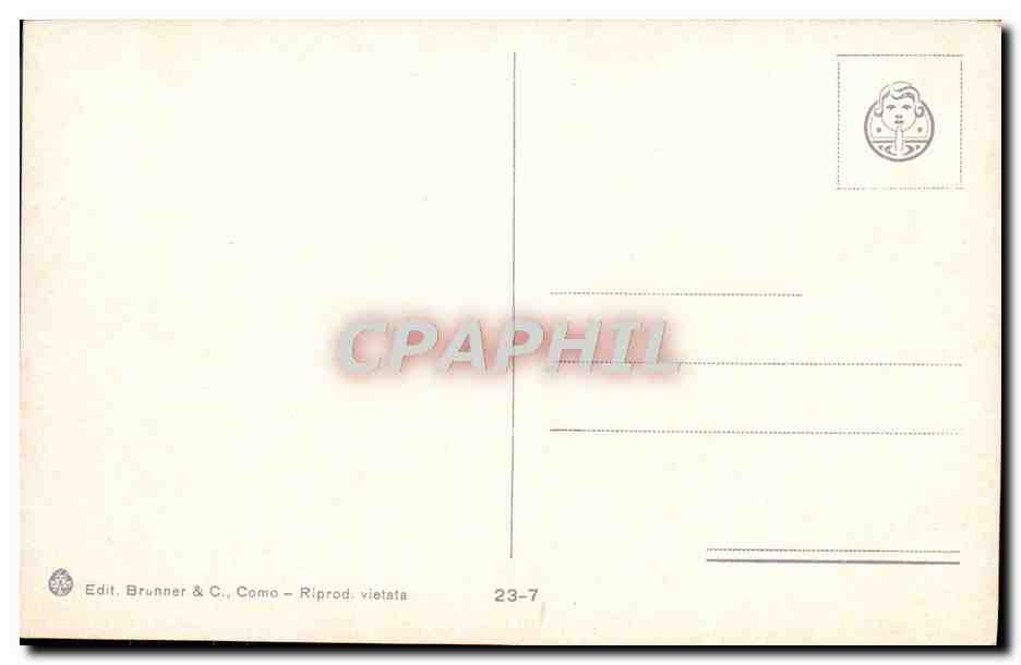 CPA Amalfi Dal Besco Dell Hotel Cappuccini — Rückseite