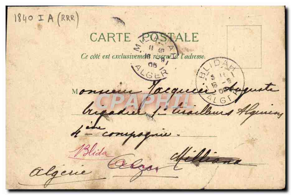 CPA Geneve Place Des Alpes Cachet Culoz a Geneve Rare — Rückseite