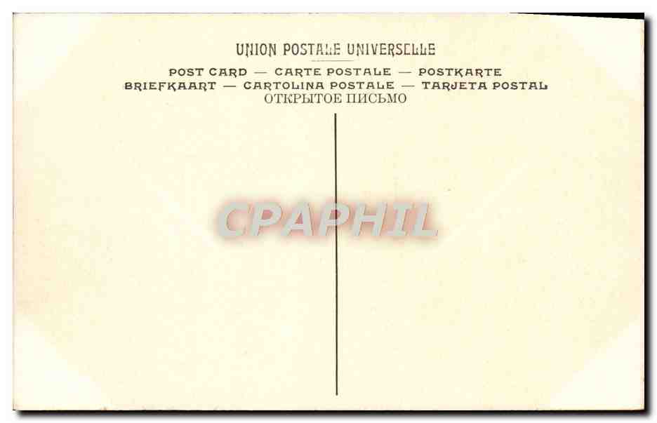 CPA Compte Henri III Et Le Duc De Guise Musee du Luxembourg Paris — Verso