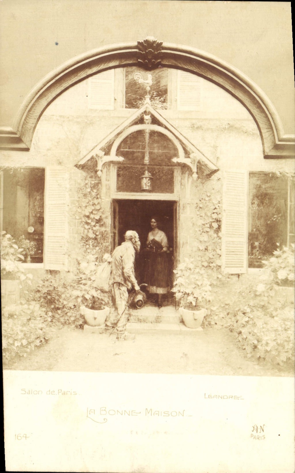 CPA Salon de Paris La bonne maison Leandre