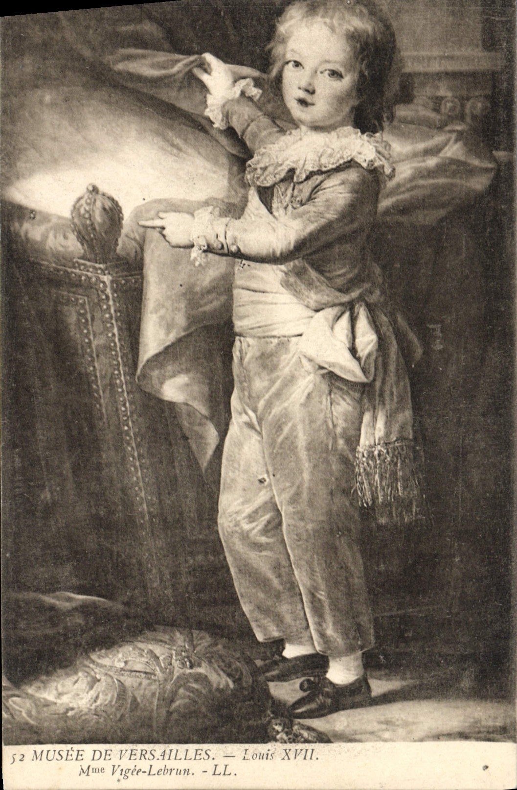 CPA Musee De Versailles Louis XVII Mme Vigee Lebrun
