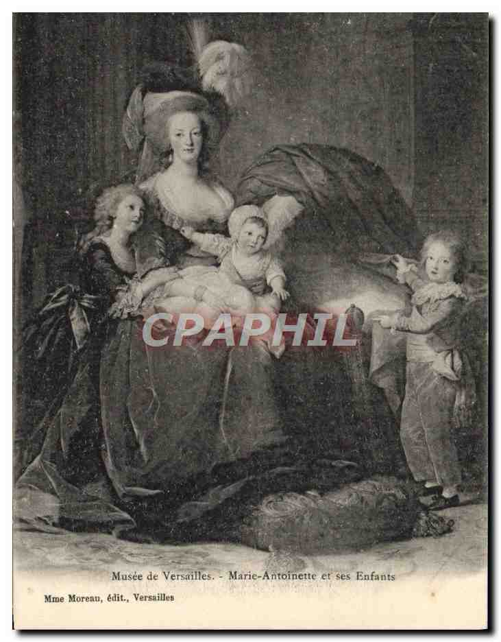 CPA Musee De Versailles Marie Antoinette Et Ses Enfants