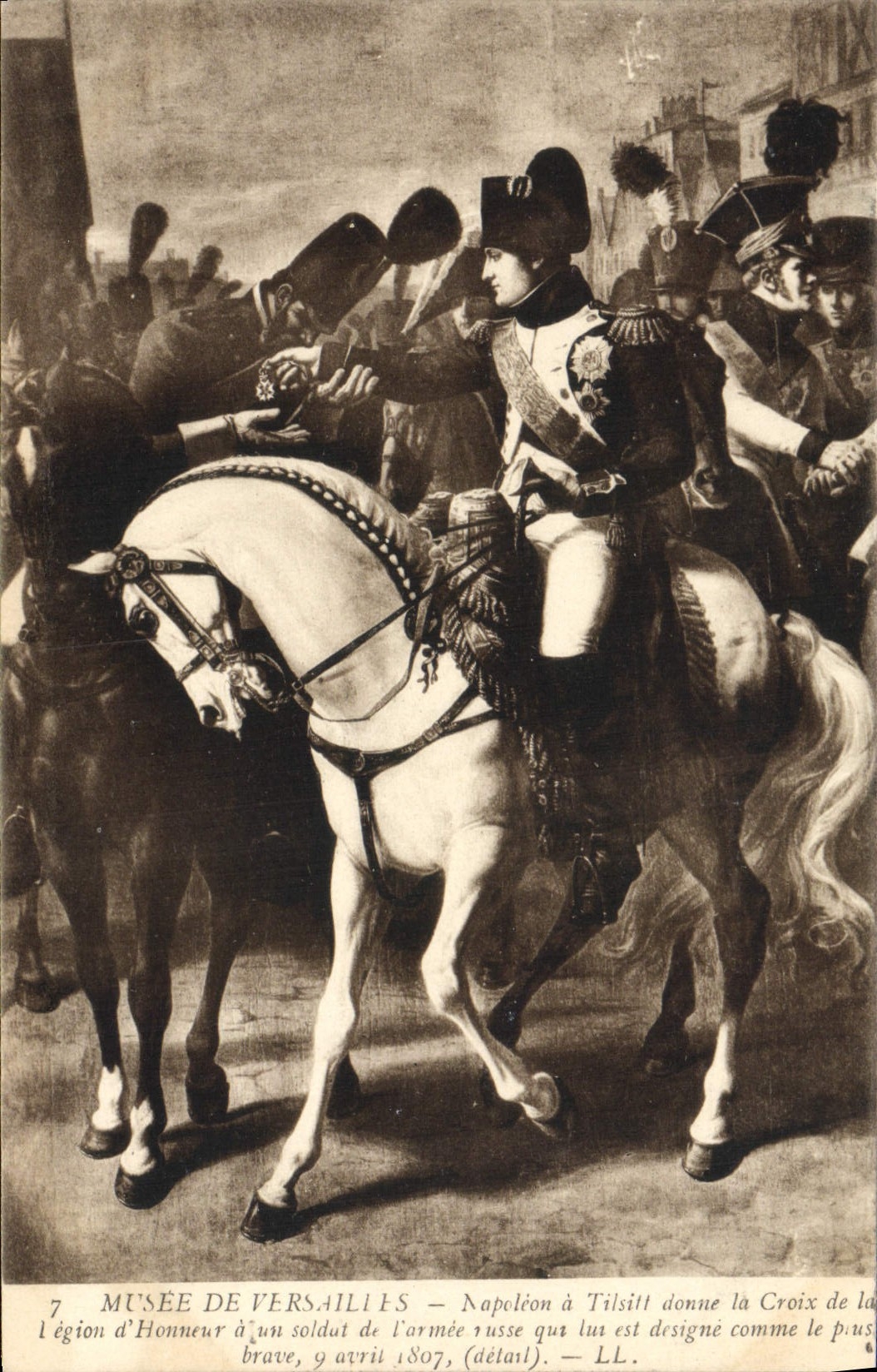CPA Musee De Versailles Napoleon a Tilsitt