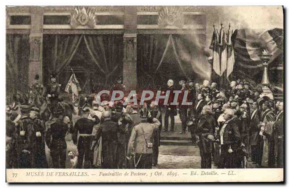 CPA Musee De Versailles Funerailles De Pasteur Ed Detaille