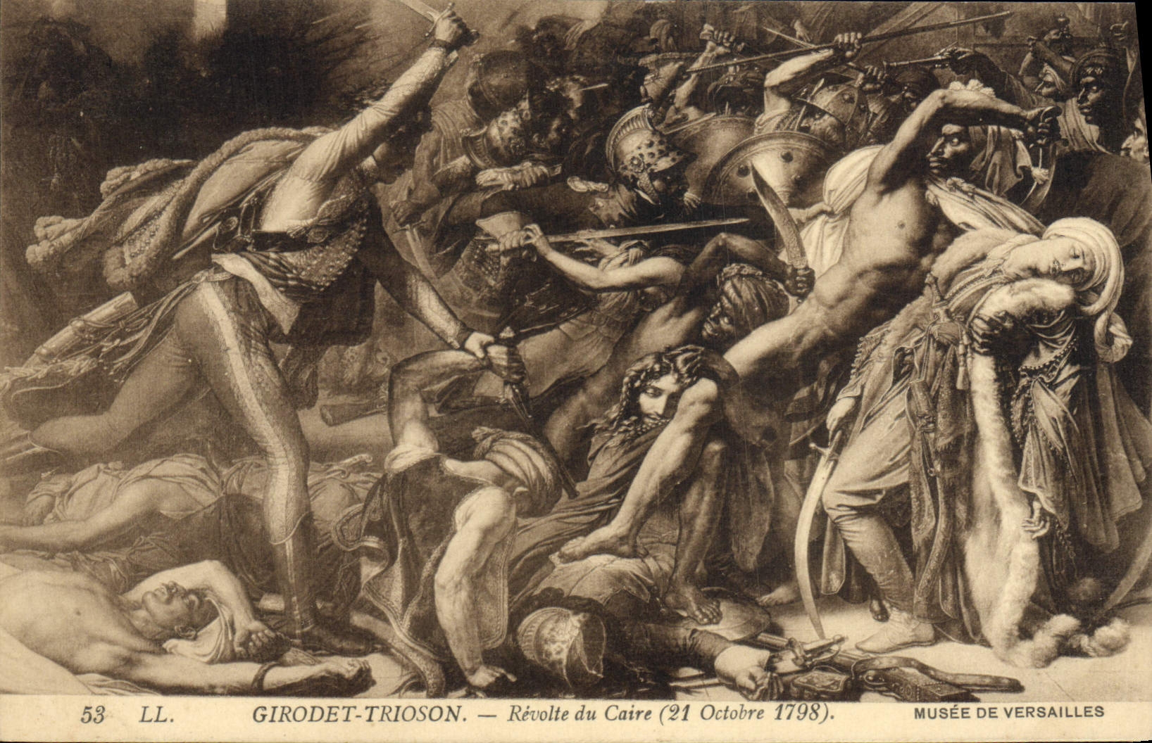 CPA Girodet Trioson Revolte Du Caire Musee De Versailles