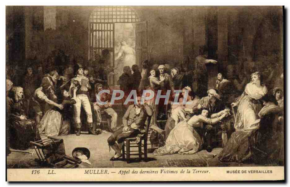 CPA Muller Appel Des Dernieres Victimes De La Terreur Versailles